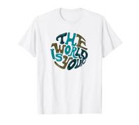 Le Monde est Votre T-Shirt Graphique avec Valeur