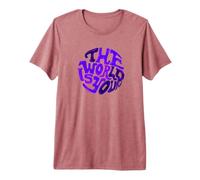 Le Monde est Votre T-Shirt Haut de Gamme