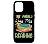 Le monde était à elle pour la lecture Coque pour iPhone 12/12 Pro