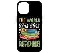 Le monde était à elle pour la lecture Coque pour iPhone 14