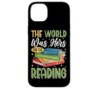 Le monde était à elle pour la lecture Coque pour iPhone 14 Plus