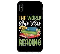 Le monde était à elle pour la lecture Coque pour iPhone XS Max