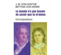 Le Monde N'a Pas Besoin De Savoir Que Tu M'aimes - Correspondance