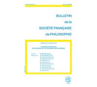 Le monde sans nous: Réflexions Sur le réalisme des Modernes (Bulletin de la SFP, 2019/2)