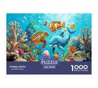 Le Monde Secret des coraux Aquatiques Puzzle 1000 Pièces Adultes Enfants Animal Puzzles 1000 Pièce Défi Jouet Cadeau 52x38cm/1000pcs