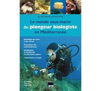 Le monde sous marin du plongeur biologiste en Méditérrannée
