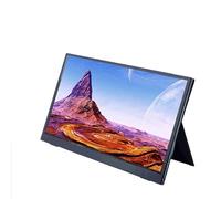 Le moniteur portable Ips de 15,6 pouces est un écran multi-écran qui peut être transporté n'importe où, parfait pour le travail et le divertissement.