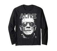Le Monstre de Frankenstein : Frankenstein Alive, Pop Art, Halloween Manche Longue