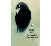 Yishai Sarid – Le Monstre de la Mémoire – Roman – Poche