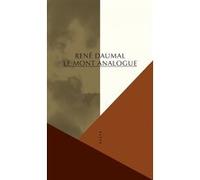 Le Mont analogue René Daumal (Auteur)