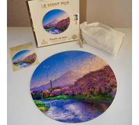 Le mont fuji puzzle bois, c b