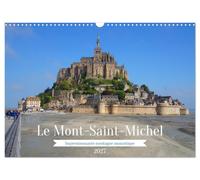 Le Mont-Saint-Michel - Impressionnante montagne monastique (Calendrier mural 2027 DIN A3 vertical), CALVENDO calendrier mensuel: L'imposante abbaye fortifiée de la Manche