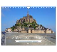 Le Mont-Saint-Michel - Impressionnante montagne monastique (Calendrier mural 2027 DIN A4 vertical), CALVENDO calendrier mensuel: L'imposante abbaye fortifiée de la Manche