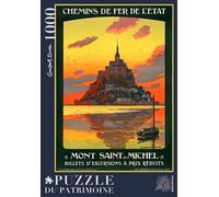 Le Mont Saint-Michel par Constant-Duval - 32h - puzzle 1000 pièces - Constant-Duval - Hereditas - Puzzle - Boîte ou accessoire - Jeux livres objets