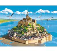 Le Mont-Saint-Michel - Raffaella Cosco - Piccolia - Jeux livres objets