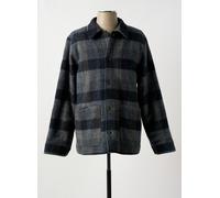 le mont st michel vestes homme de couleur bleu S