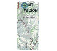 Le Mont Wilson, California | Tom Harrison Maps