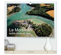 Le Morbihan entre terre et mer (Calendrier mural 2026 DIN A2 vertical) calendrier de bureau: Vue aérienne du Morbihan