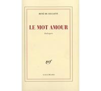 Le mot amour René de Ceccatty (Auteur)