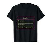 Le Mot de Passe est Le Mot de Passe Tech Nostalgia Monospace Graphic T-Shirt