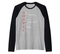Le mot Évangile trouvé dans Jean 3 16 Manche Raglan