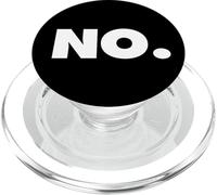 Le Mot Non | Un Design Qui Dit Non PopSockets PopGrip pour MagSafe