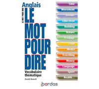 Le Mot pour dire Anglais