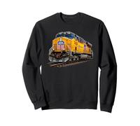 Le Moteur Jaune de l'Union Pacific sur Les Rails Sweatshirt