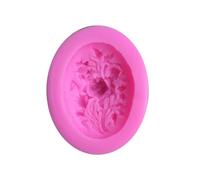Le moule à fleurs en Silicone se libère sans effort pour la fabrication de gâteaux chocolat, accessoire de cuisson pratique et lavable