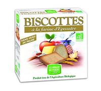 Le Moulin Du Pivert - Biscotte Epeautre 270G - Unité