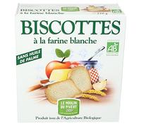 Le Moulin du Pivert Biscottes à la Farine Blanche BIO - 270 g - 1 pc