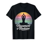 Le Mouvement du Yoga est Un équilibre Spirituel de Bien-être et de médecine T-Shirt