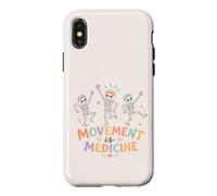 Le Mouvement est la médecine, Le Mouvement des os, Halloween, Halloween Coque pour iPhone X/XS