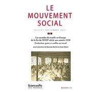Le Mouvement social 276 - Collectif - Presses De Sciences Po - broché - Revue