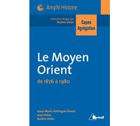 Le moyen-Orient: de 1876 à 1980