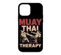 Le Muay Thai est ma thérapie de Boxe thaïlandaise Coque pour iPhone 12 Mini
