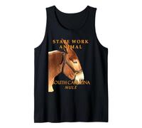 Le Mule, Animal de Travail du Territoire des Carolines Débardeur