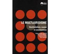 Le multijuridisme. manifestations causes et consequences EDITIONS ESKA (Auteur)