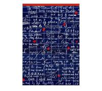 Le Mur des Je t'aime, Bloc entoilé entête A6 10,5x14,8 cm, 70 feuillets, ligné