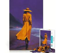 Le murmure de la marée Puzzle de 1000 pièces pour Adultes Entraînement cérébral Amusant Pièces nettes et sans bavures Activité de Groupe réconfortante (50x75cm)