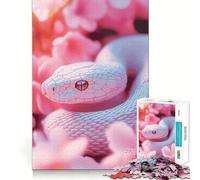 Le Murmure du Serpent Puzzle de 1000 pièces pour Adultes Jeu de réflexion Découpe Laser pour Un Assemblage Parfait Activité enrichissante pour Les Jours de Pluie (38x52cm)