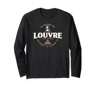 Le Musée du Louvre Mona Lisa et Pyramide Coordonnées Français Manche Longue