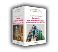 Le musée, une histoire mondiale I, II et III – Coffret trois volumes – Gallimard