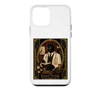 Le mystère du Meurtre Art Déco du Docteur Black Cat Coque pour iPhone 12 Mini