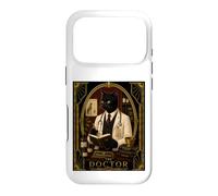Le mystère du Meurtre Art Déco du Docteur Black Cat Coque pour iPhone 17 Pro