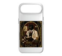 Le mystère du Meurtre Art Déco du Docteur Black Cat Coque pour iPhone Air