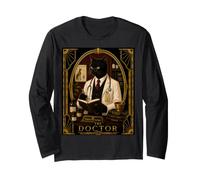 Le mystère du Meurtre Art Déco du Docteur Black Cat Manche Longue