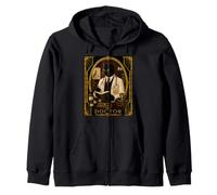 Le mystère du Meurtre Art Déco du Docteur Black Cat Sweat à Capuche