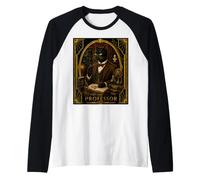 Le mystère du Meurtre Art déco du Professeur Black Cat Manche Raglan