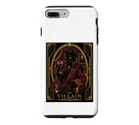 Le mystère du Meurtre d'un Chat Noir Art Déco avec Un méchant Coque pour iPhone 7 Plus/8 Plus